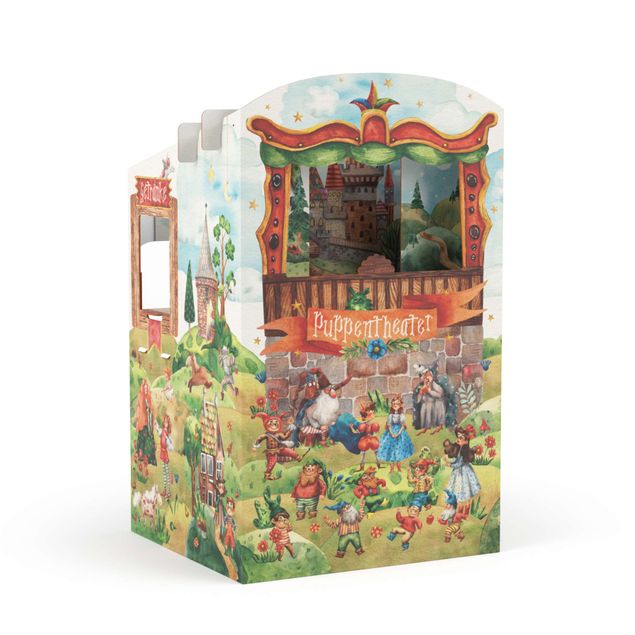 Toys Puppet theatre fairy tale